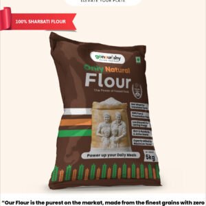 100% Sharbati Flour - 5 Kg
